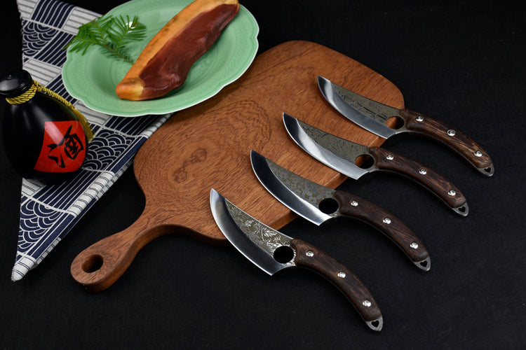 Chef Knives Set Kitchen Outdoor Cooking Tools