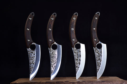 Chef Knives Set Kitchen Outdoor Cooking Tools