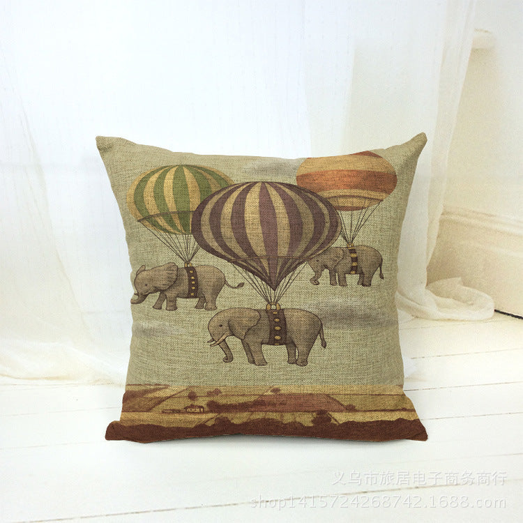 Hot Air Balloon Waist Cushion Soft Bag
